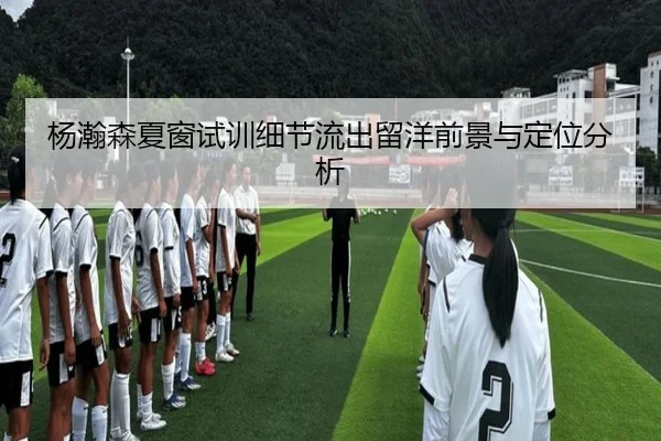 杨瀚森夏窗试训细节流出留洋前景与定位分析（jiuyou）